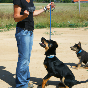 training dogs